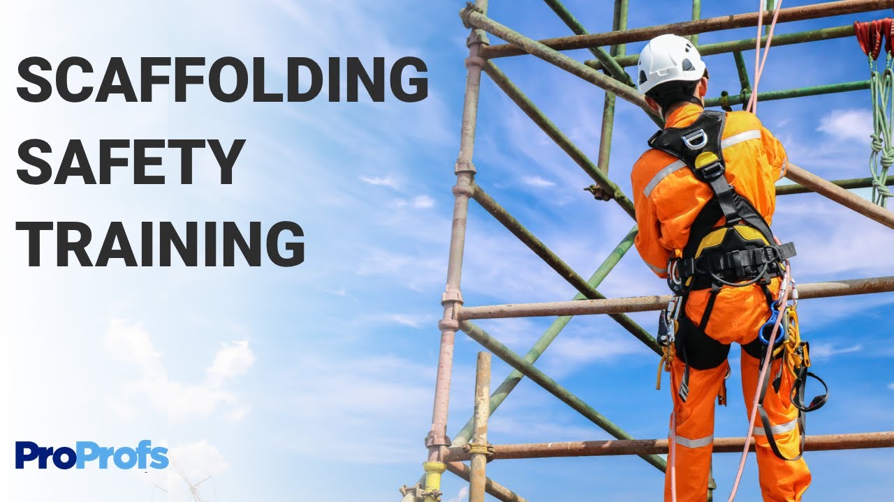 scaffold erectors training